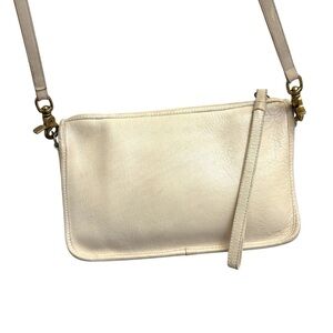 Coach 9455 vintage basic bag in bone cream leather
